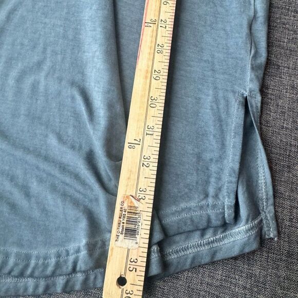 POL Dress Blue Long Sleeve Embroidered Boho Tunic Size Large - Picture 9 of 14